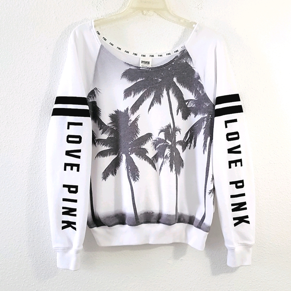 VS Pink Long Sleeve Top M